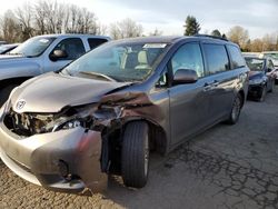 Vehiculos salvage en venta de Copart Portland, OR: 2015 Toyota Sienna XLE