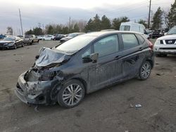 Salvage cars for sale at Brighton, CO auction: 2015 Honda FIT EX