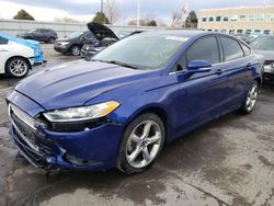 Salvage cars for sale at Littleton, CO auction: 2015 Ford Fusion SE