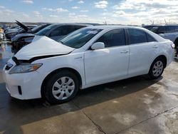 Salvage cars for sale at Grand Prairie, TX auction: 2011 Toyota Camry Hybrid