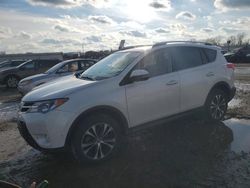 Toyota Rav4 Limited salvage cars for sale: 2015 Toyota Rav4 Limited