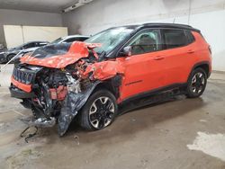 Jeep Compass salvage cars for sale: 2017 Jeep Compass Trailhawk