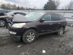 Salvage cars for sale from Copart Grantville, PA: 2009 Chevrolet Traverse LT