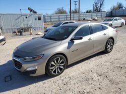 Salvage cars for sale from Copart Oklahoma City, OK: 2022 Chevrolet Malibu RS