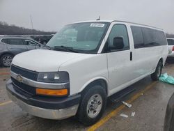Salvage trucks for sale at Chicago Heights, IL auction: 2014 Chevrolet Express G3500 LT