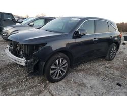 Salvage cars for sale from Copart West Warren, MA: 2014 Acura MDX Technology