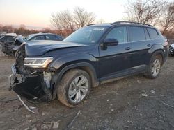 Salvage cars for sale at Baltimore, MD auction: 2021 Volkswagen Atlas SE