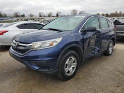 Honda CRV salvage cars for sale: 2015 Honda CR-V LX