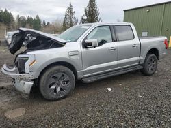 Salvage cars for sale at Graham, WA auction: 2023 Ford F150 Lightning PRO