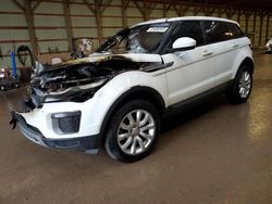 Salvage cars for sale at London, ON auction: 2017 Land Rover Range Rover Evoque SE