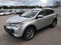 Salvage cars for sale from Copart Angola, NY: 2015 Toyota Rav4 XLE