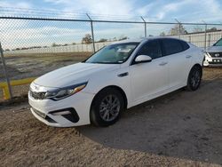 KIA Optima LX salvage cars for sale: 2019 KIA Optima LX