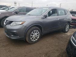 Salvage cars for sale at Chicago Heights, IL auction: 2015 Nissan Rogue S