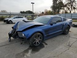 Ford Mustang salvage cars for sale: 2007 Ford Mustang GT