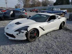 Chevrolet Corvette salvage cars for sale: 2016 Chevrolet Corvette Stingray 1LT