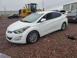 Vehiculos salvage en venta de Copart Phoenix, AZ: 2016 Hyundai Elantra SE