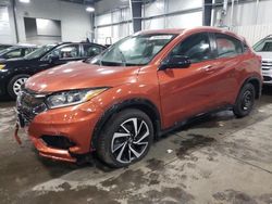 Honda salvage cars for sale: 2019 Honda HR-V Sport