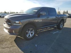 Vehiculos salvage en venta de Copart Rancho Cucamonga, CA: 2018 Dodge RAM 1500 Sport