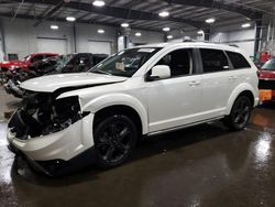 Dodge Journey salvage cars for sale: 2019 Dodge Journey Crossroad