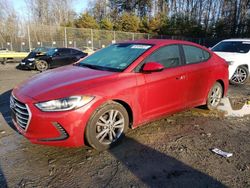 Salvage cars for sale at Waldorf, MD auction: 2017 Hyundai Elantra SE