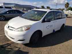 Toyota Sienna ce salvage cars for sale: 2009 Toyota Sienna CE