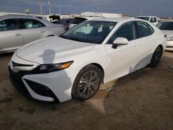 Salvage cars for sale at Temple, TX auction: 2021 Toyota Camry SE