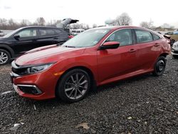 Salvage cars for sale at Hillsborough, NJ auction: 2020 Honda Civic EXL