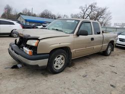 Salvage trucks for sale at Wichita, KS auction: 2004 Chevrolet Silverado C1500