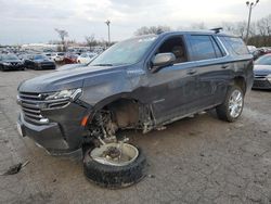 Salvage cars for sale at Lexington, KY auction: 2021 Chevrolet Tahoe K1500 High Country