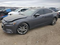 Vehiculos salvage en venta de Copart Kansas City, KS: 2016 Mazda 6 Grand Touring