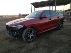 BMW salvage cars for sale: 2021 BMW X6 Sdrive 40I