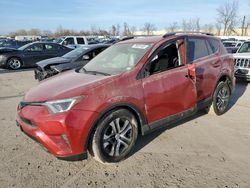 Salvage cars for sale at Bridgeton, MO auction: 2017 Toyota Rav4 LE