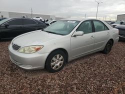 Salvage cars for sale from Copart Phoenix, AZ: 2003 Toyota Camry LE