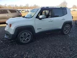 Salvage cars for sale at Hillsborough, NJ auction: 2015 Jeep Renegade Limited