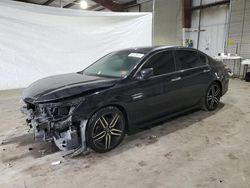Salvage cars for sale at North Billerica, MA auction: 2017 Honda Accord Sport