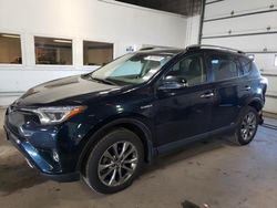 Salvage cars for sale at Blaine, MN auction: 2018 Toyota Rav4 HV Limited