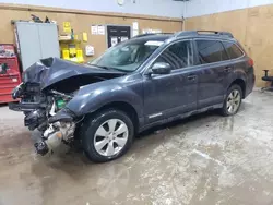 Salvage cars for sale at Kincheloe, MI auction: 2012 Subaru Outback 2.5I Premium