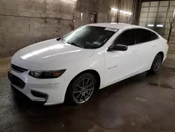 Chevrolet salvage cars for sale: 2016 Chevrolet Malibu LS