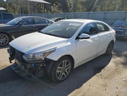 Salvage cars for sale at Savannah, GA auction: 2021 KIA Forte EX