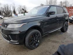 Land Rover Range Rover salvage cars for sale: 2021 Land Rover Range Rover Sport HSE Silver Edition
