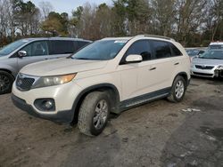 Vehiculos salvage en venta de Copart Austell, GA: 2012 KIA Sorento Base