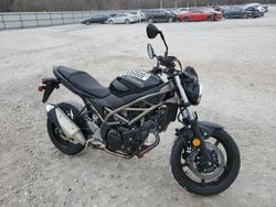 Salvage motorcycles for sale at Prairie Grove, AR auction: 2022 Suzuki SV650