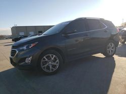 Chevrolet Equinox lt salvage cars for sale: 2018 Chevrolet Equinox LT