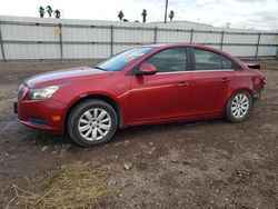 Salvage cars for sale from Copart Mercedes, TX: 2011 Chevrolet Cruze LT