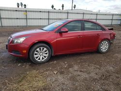 Vehiculos salvage en venta de Copart Mercedes, TX: 2011 Chevrolet Cruze LT