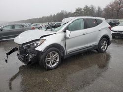 Salvage cars for sale from Copart Brookhaven, NY: 2017 Hyundai Santa FE Sport