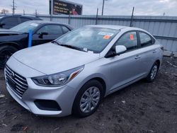 Hyundai Accent SE salvage cars for sale: 2022 Hyundai Accent SE