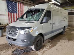 Salvage trucks for sale at Casper, WY auction: 2021 Mercedes-Benz Sprinter 2500