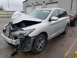 Salvage cars for sale at Rogersville, MO auction: 2017 Infiniti QX60