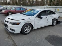 Chevrolet Malibu ls salvage cars for sale: 2017 Chevrolet Malibu LS